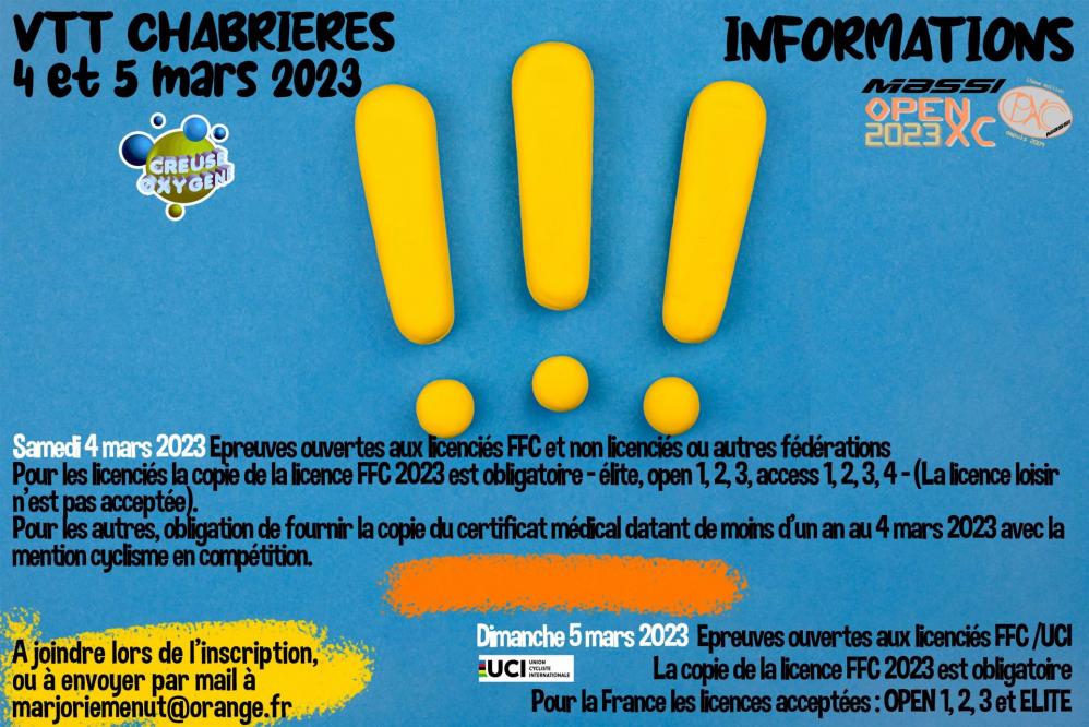 Infos licences