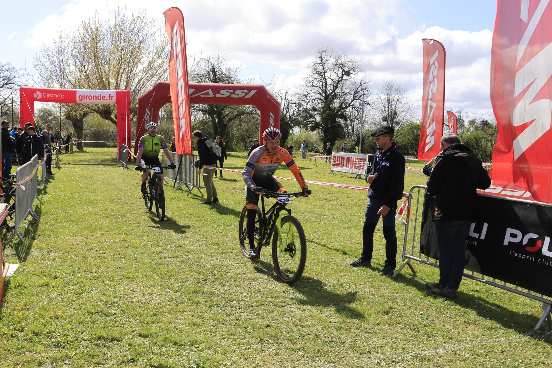 Sprint victorieux de JM RAMON