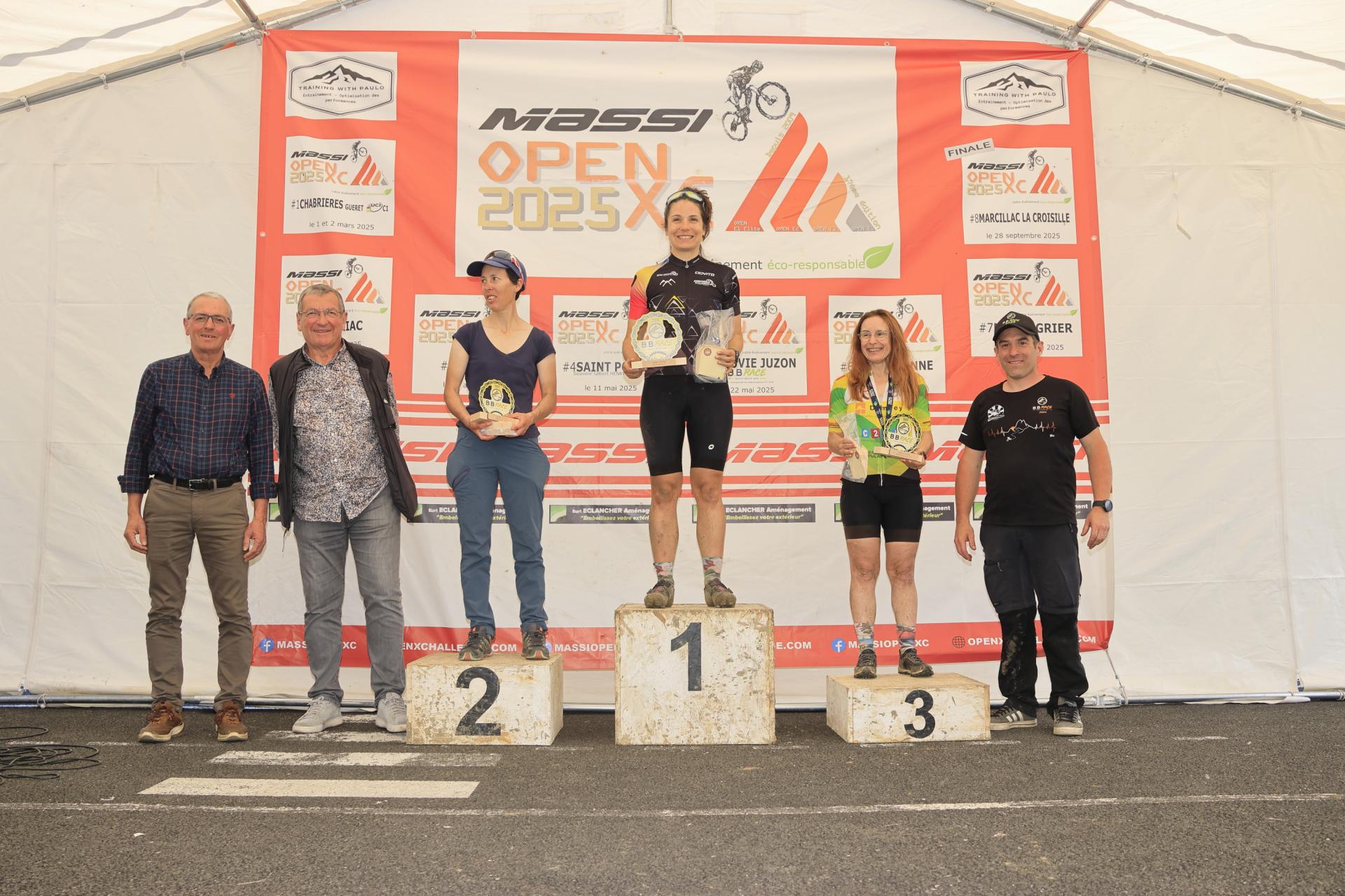Podium Masters 40 Femmes