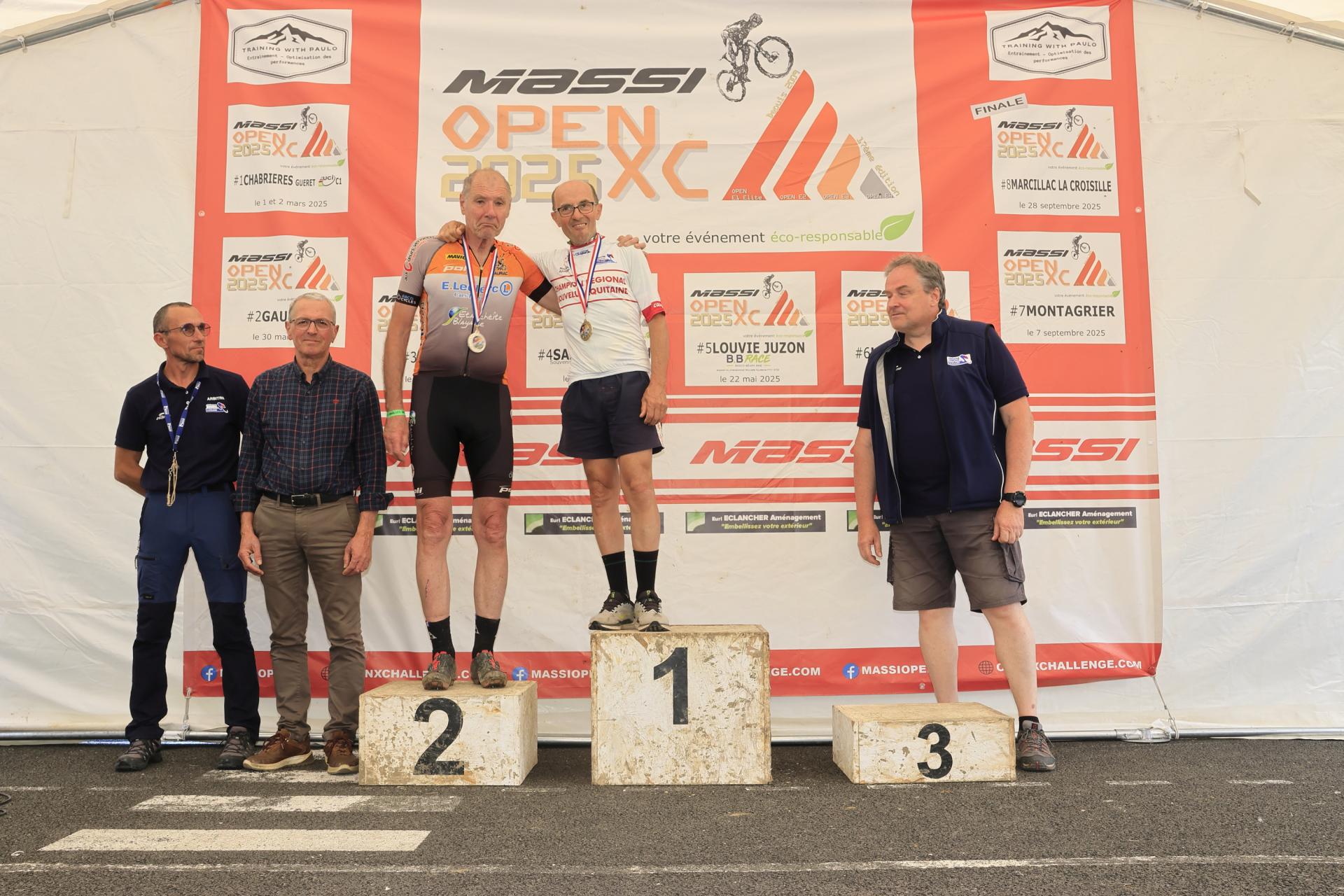 PODIUMS CHAMPION NOUVELLE AQUITAINE MARATHON : MASTERS 60