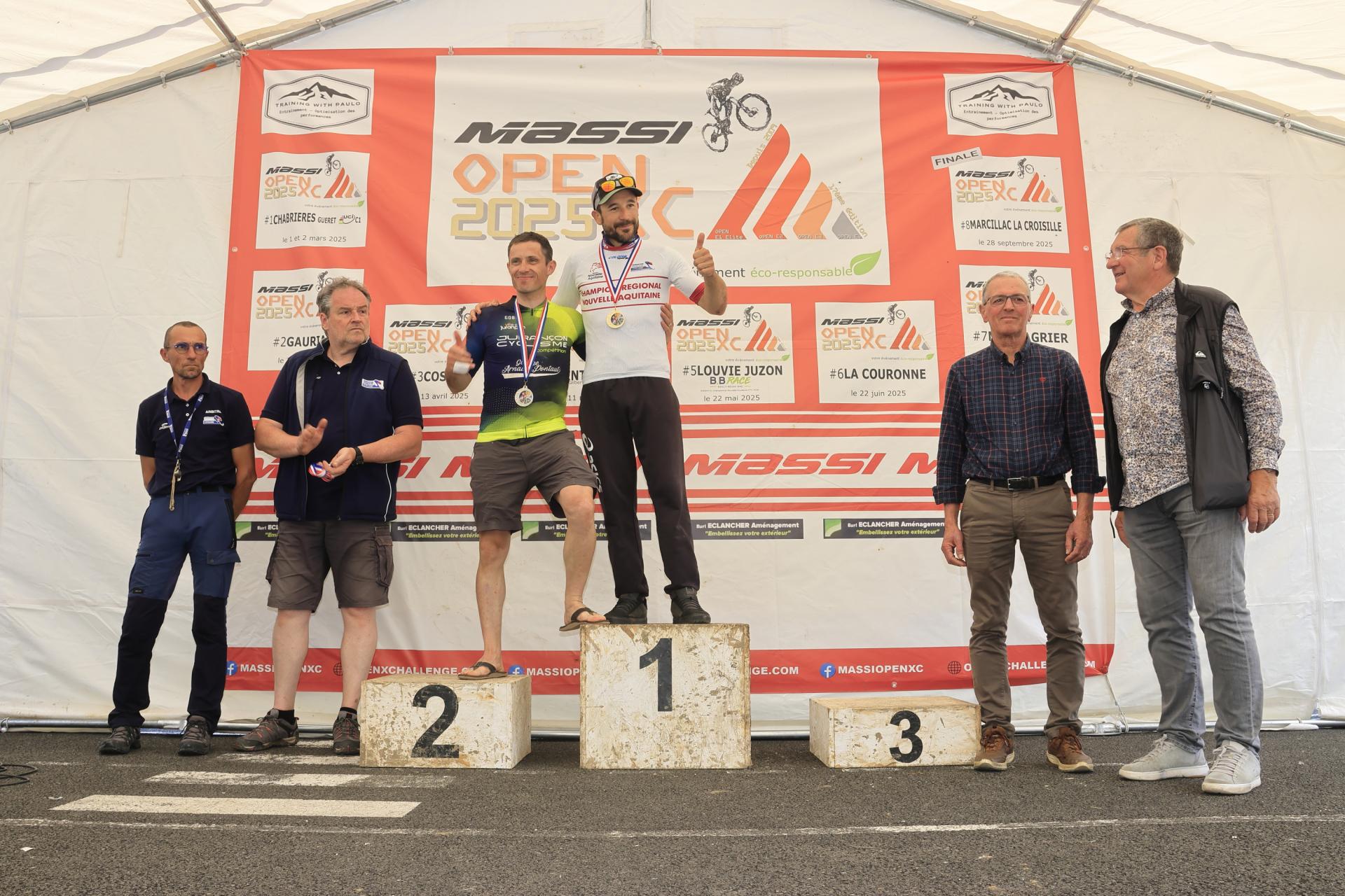 PODIUMS CHAMPION NOUVELLE AQUITAINE MARATHON : MASTERS 35