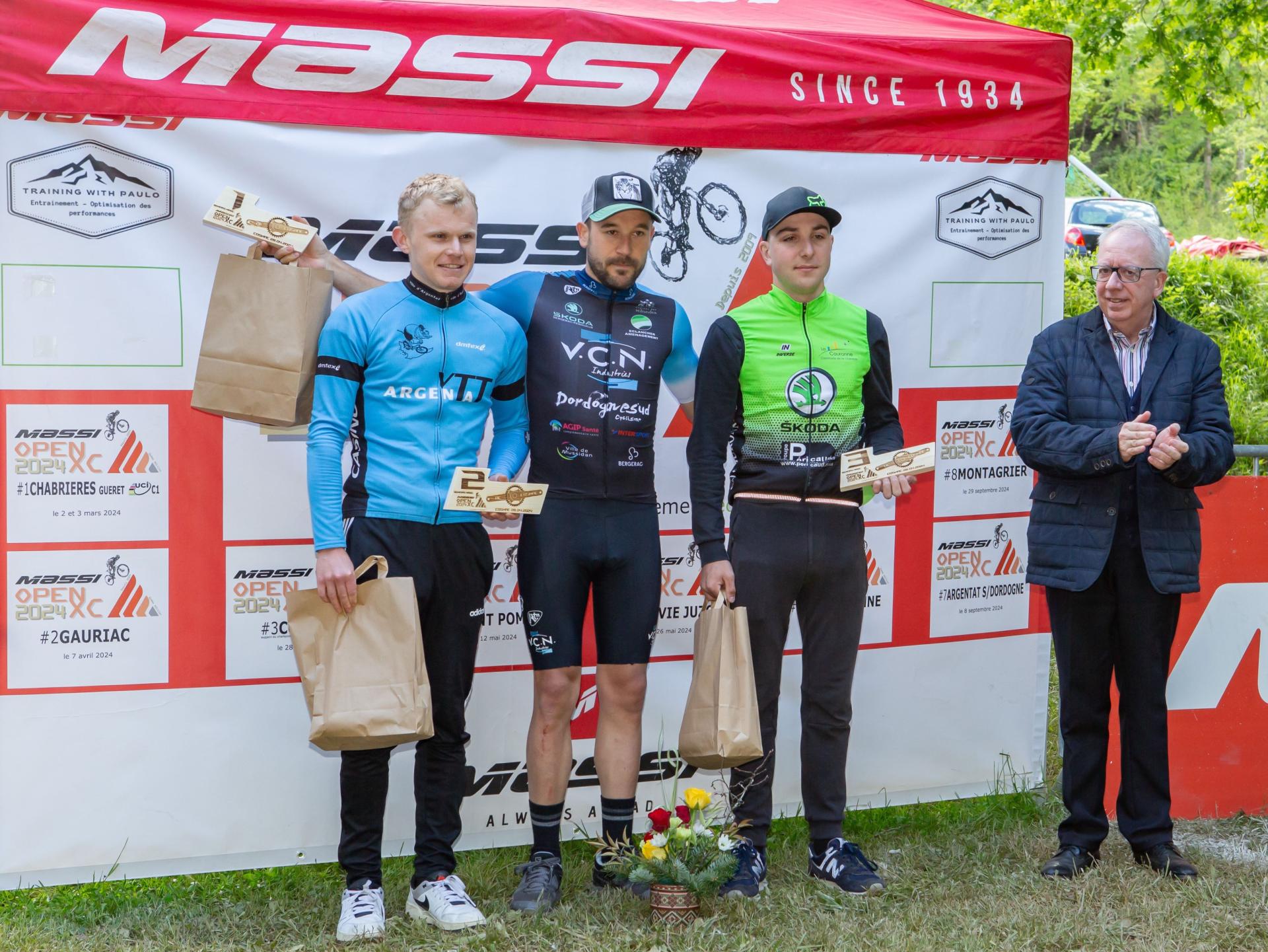 Podium Seniors Hommes