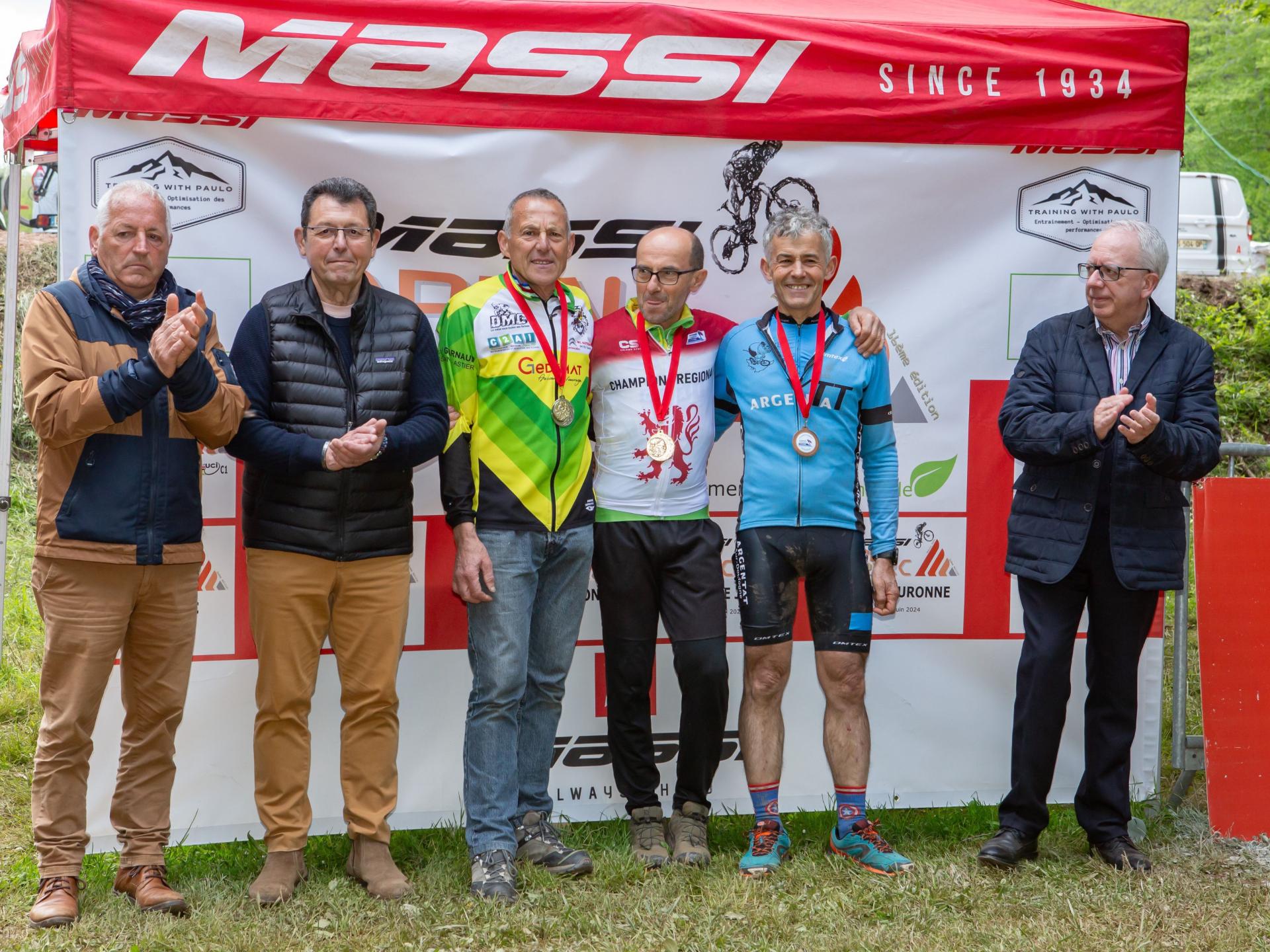 CHAMPIONS REGIONAUX FFC NOUVELLE AQUITAINE XCO 2024 catégorie Masters 60