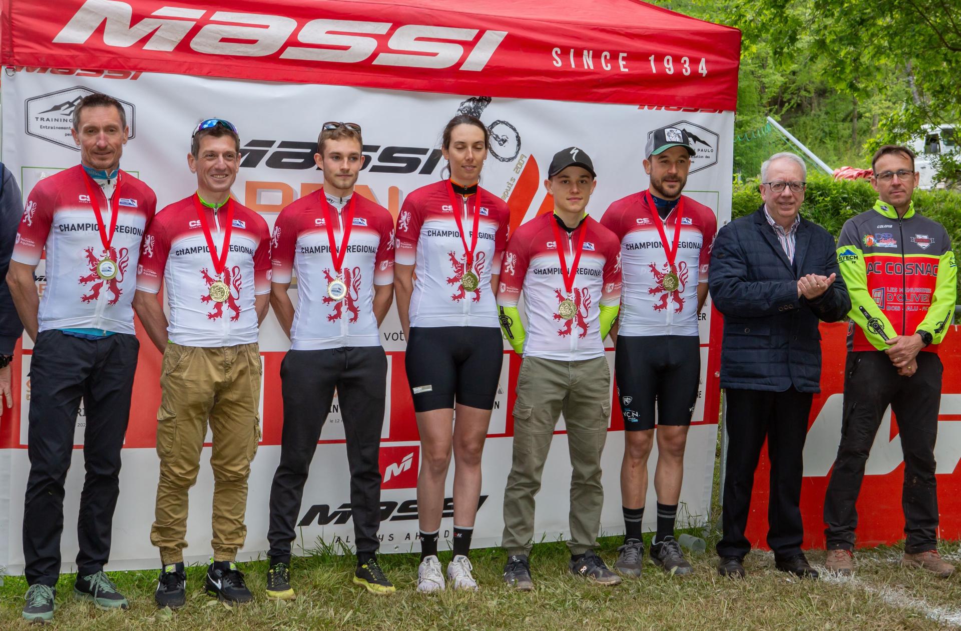 CHAMPIONS REGIONAUX FFC NOUVELLE AQUITAINE XCO 2024