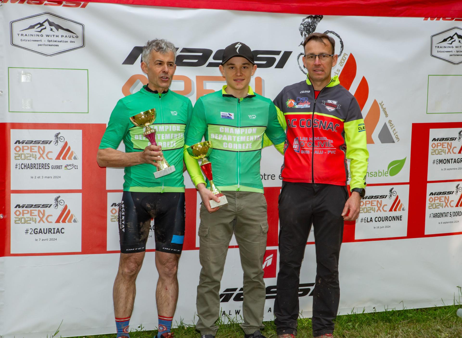 CHAMPIONNAT DE CORREZE U19 et M50