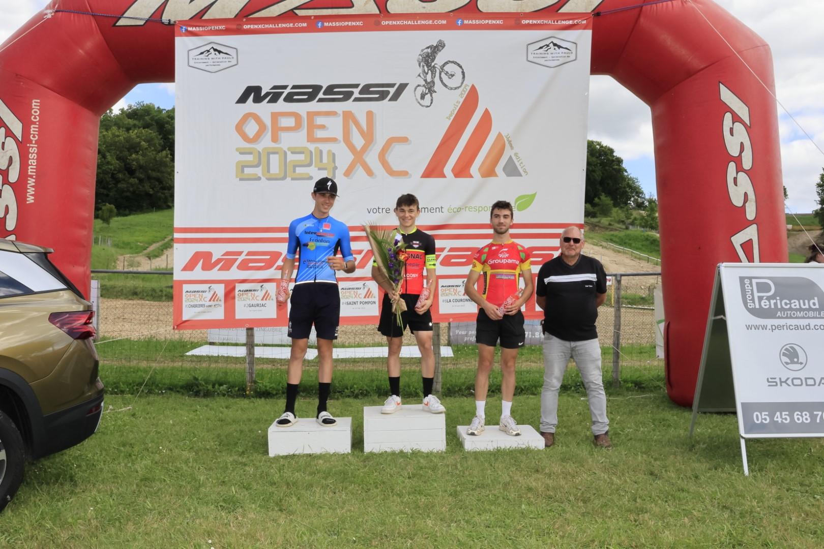 Podium U19 Hommes
