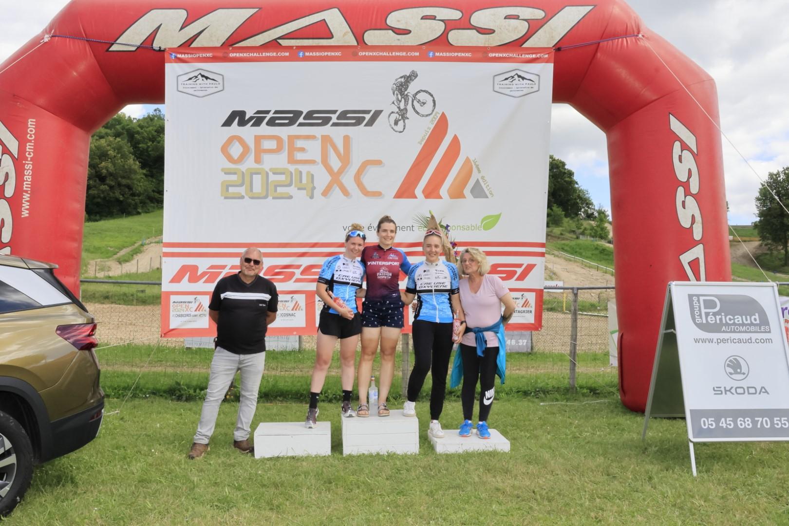 Podium SENIORS DAMES