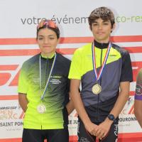 La fratrie DUCONGE championne départementale Charente